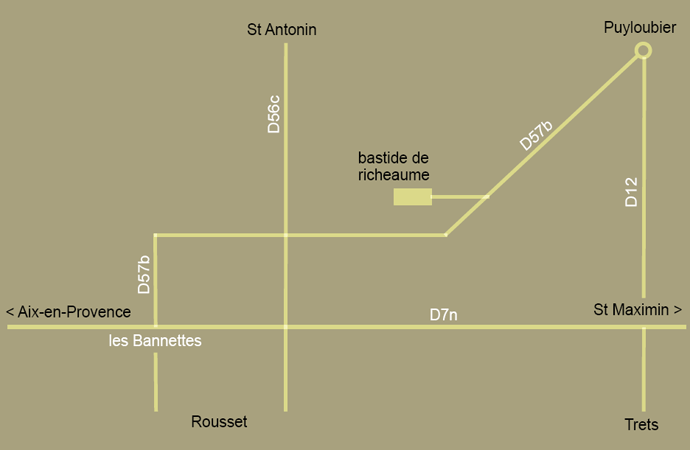 itinéraire / plan richeaume